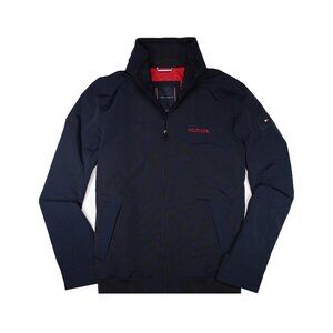 NWT Tommy Hilfiger Men’s Water Resistant Yacht Windbreaker Jacket Dark Navy $139